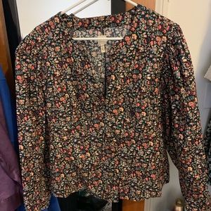 Long Sleeve poplin top